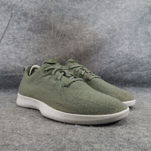 Allbirds Shoes Mens 9 Sneaker Lifestyle Wool Runner Trainer Green Casual Comfort